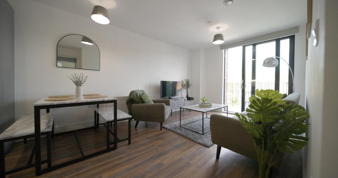Modern 2-Beds - City Centre - Free Wi-Fi - New - 셰필드 외부 사진