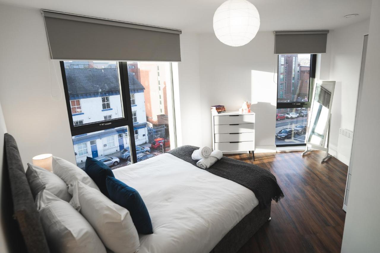 Modern 2-Beds - City Centre - Free Wi-Fi - New - 셰필드 외부 사진