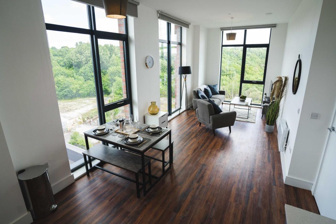 Modern 2-Beds - City Centre - Free Wi-Fi - New - 셰필드 외부 사진