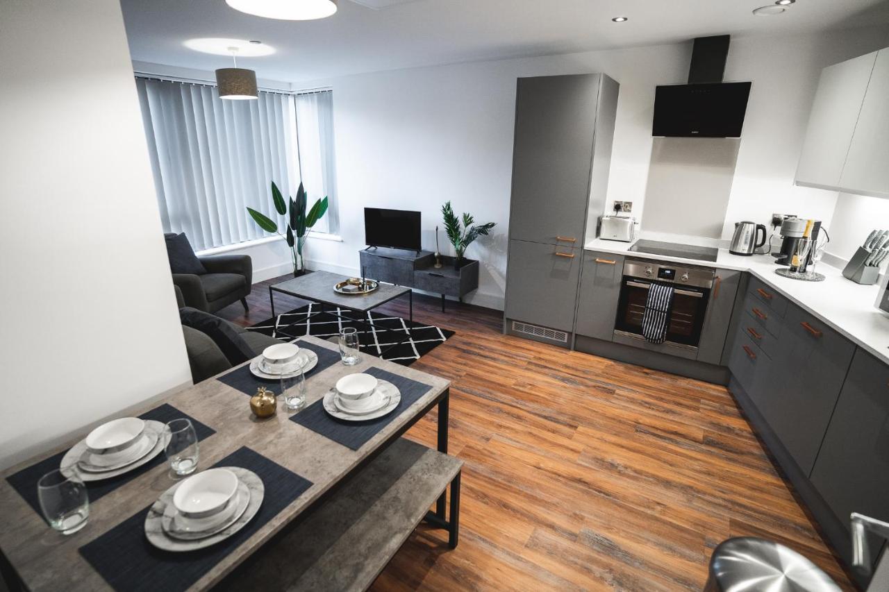 Modern 2-Beds - City Centre - Free Wi-Fi - New - 셰필드 외부 사진