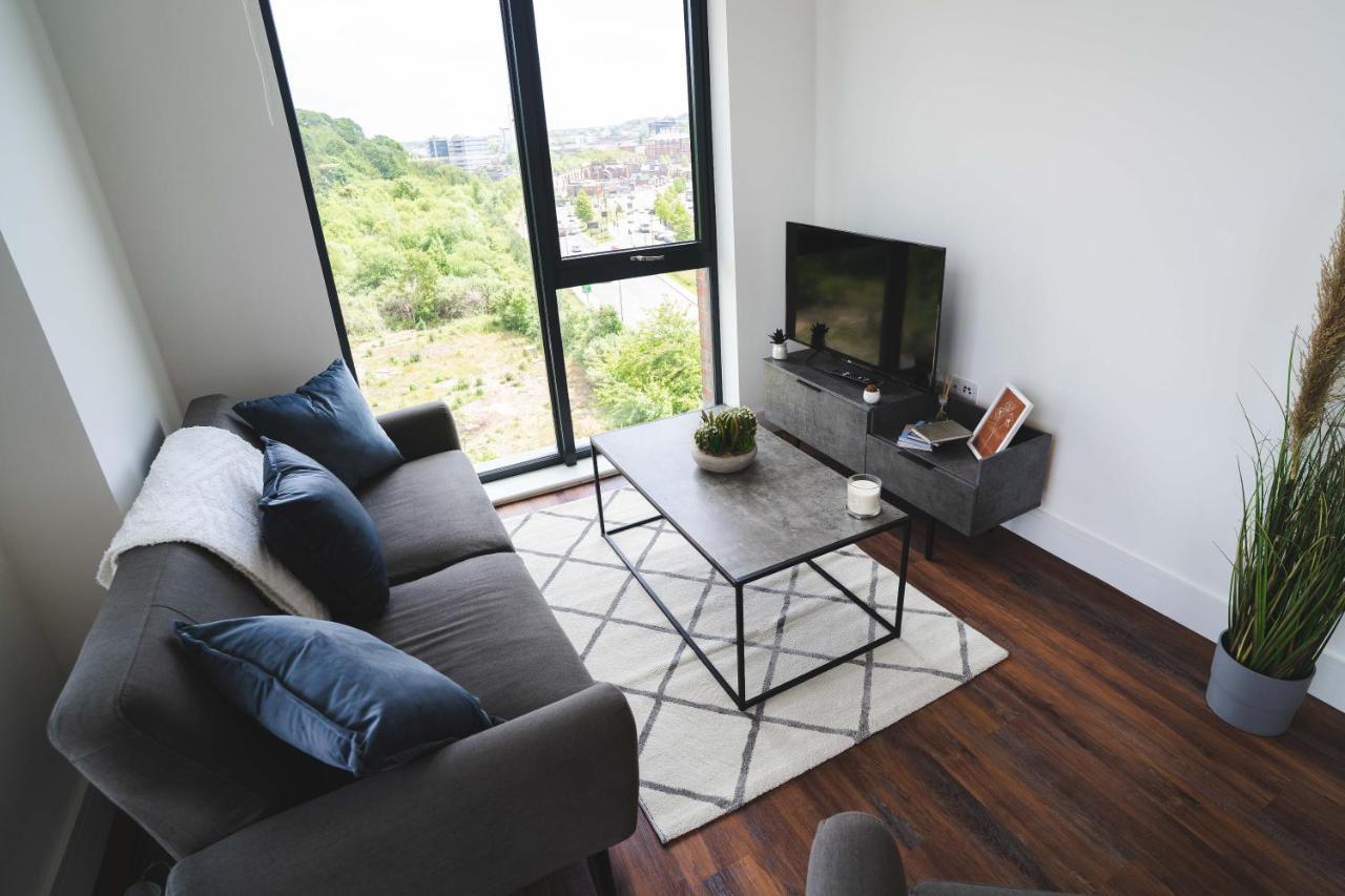 Modern 2-Beds - City Centre - Free Wi-Fi - New - 셰필드 외부 사진